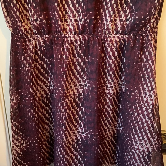 Converse All Star Maroon & Tan Snake Patter Dress - Picture 12 of 13